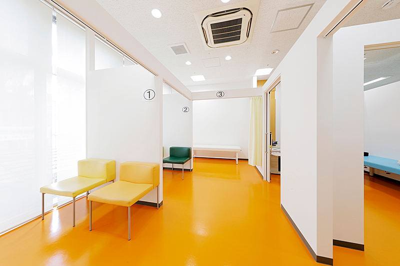 1F 発熱外来用 待合室